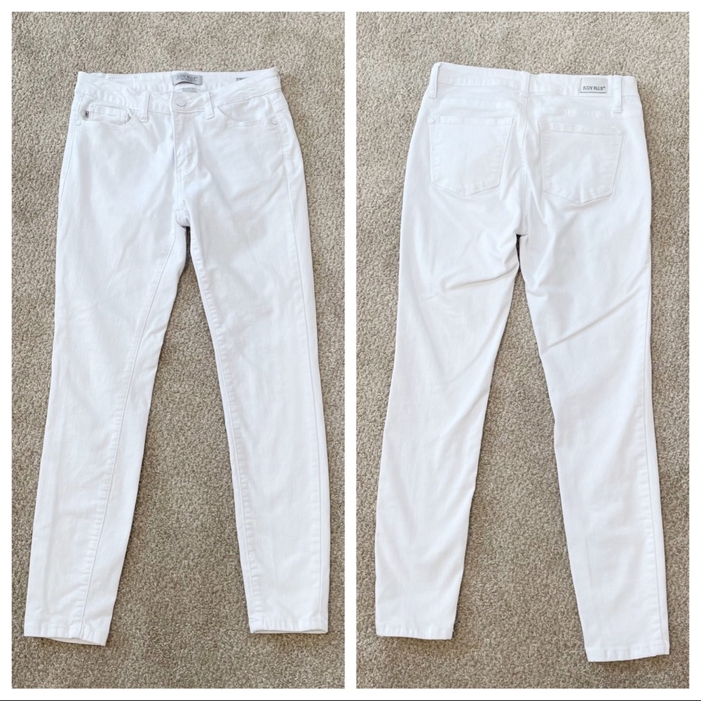 Judy Blue White Skinny Jean, size 5/27